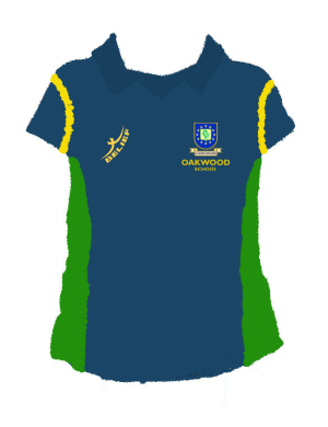 Oakwood Girls Games Shirt (Yrs 3 - 6)